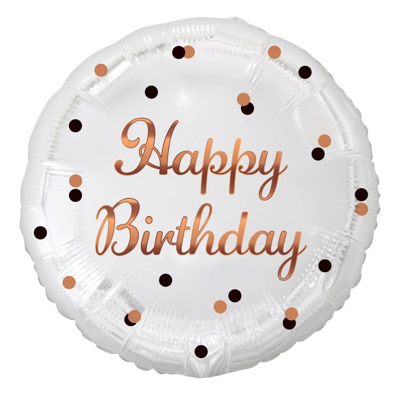 Folija balons Happy Birthday