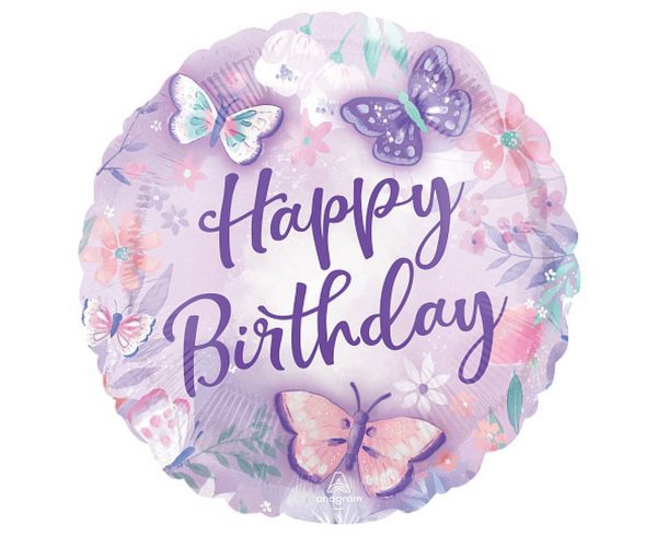 Folija balons Happy Birthday