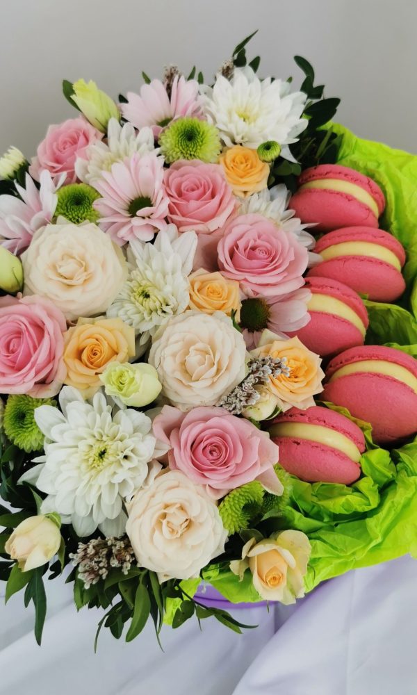 Flowerbox ar 5 makarūniem