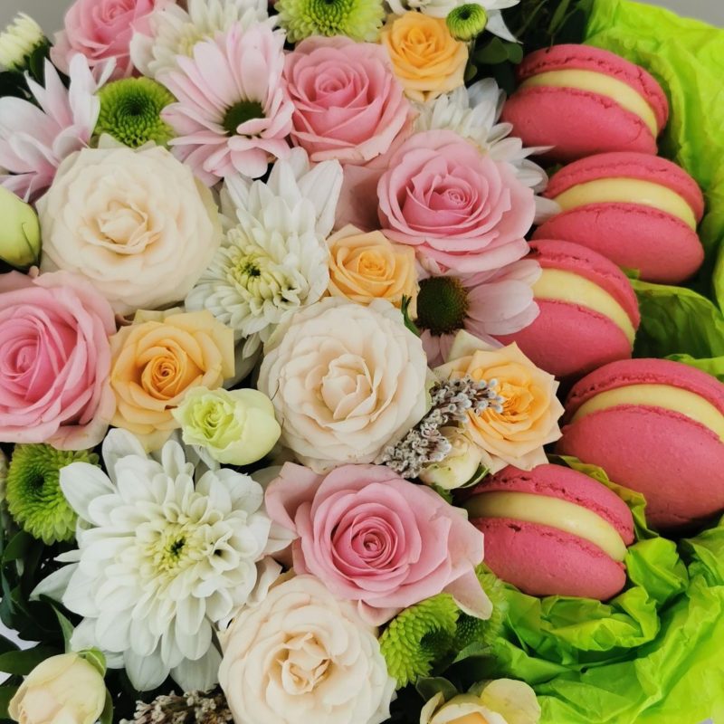 Flowerbox ar 5 makarūniem