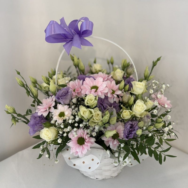 ziedu_grozins_violetos_roza_tonos Ziedu groziņš violetos&rozā toņos